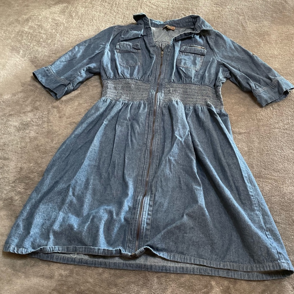 Jean Style Dress